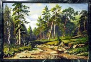 Панно "Каменная роспись" 