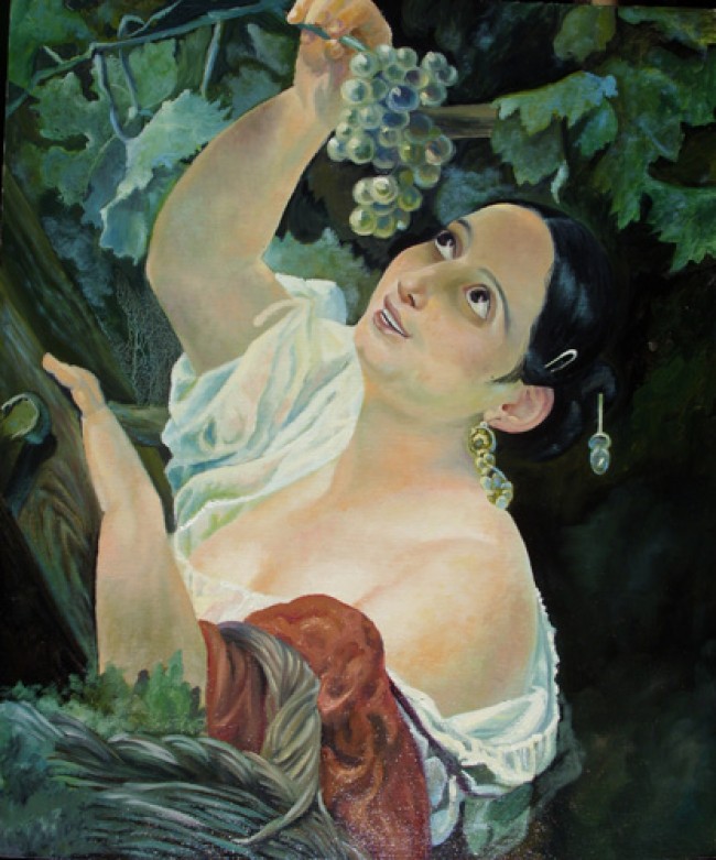 Копия. К.П. Брюллов "Итальянский полдень"